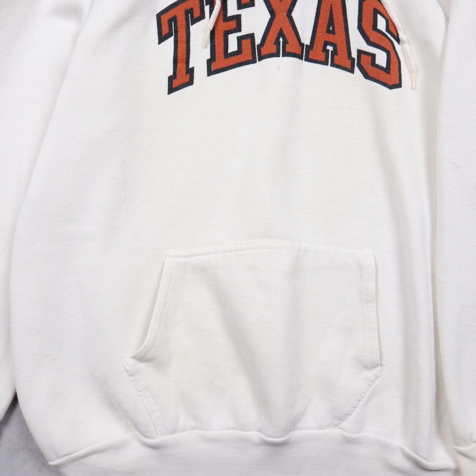 90s White Texas Longhorns Hoodie 5624