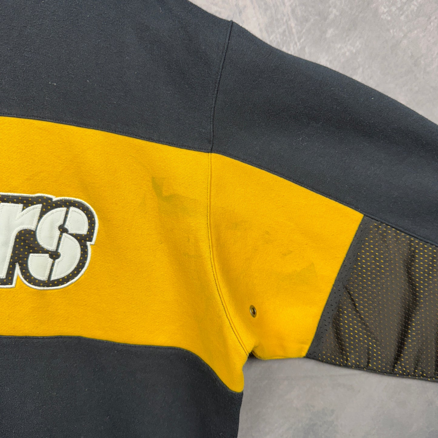 00s Black Pittsburgh Steelers Crewneck Sweatshirt 4270