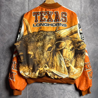80s Texas Longhorns Chalk line Fanimation Jacket 4473