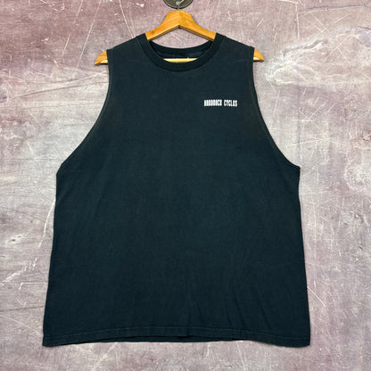 Early 00s Black No Coast Choppers Sleeveless Shirt 3218