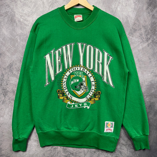 1993 Green New York Jets Crewneck Sweatshirt 4118