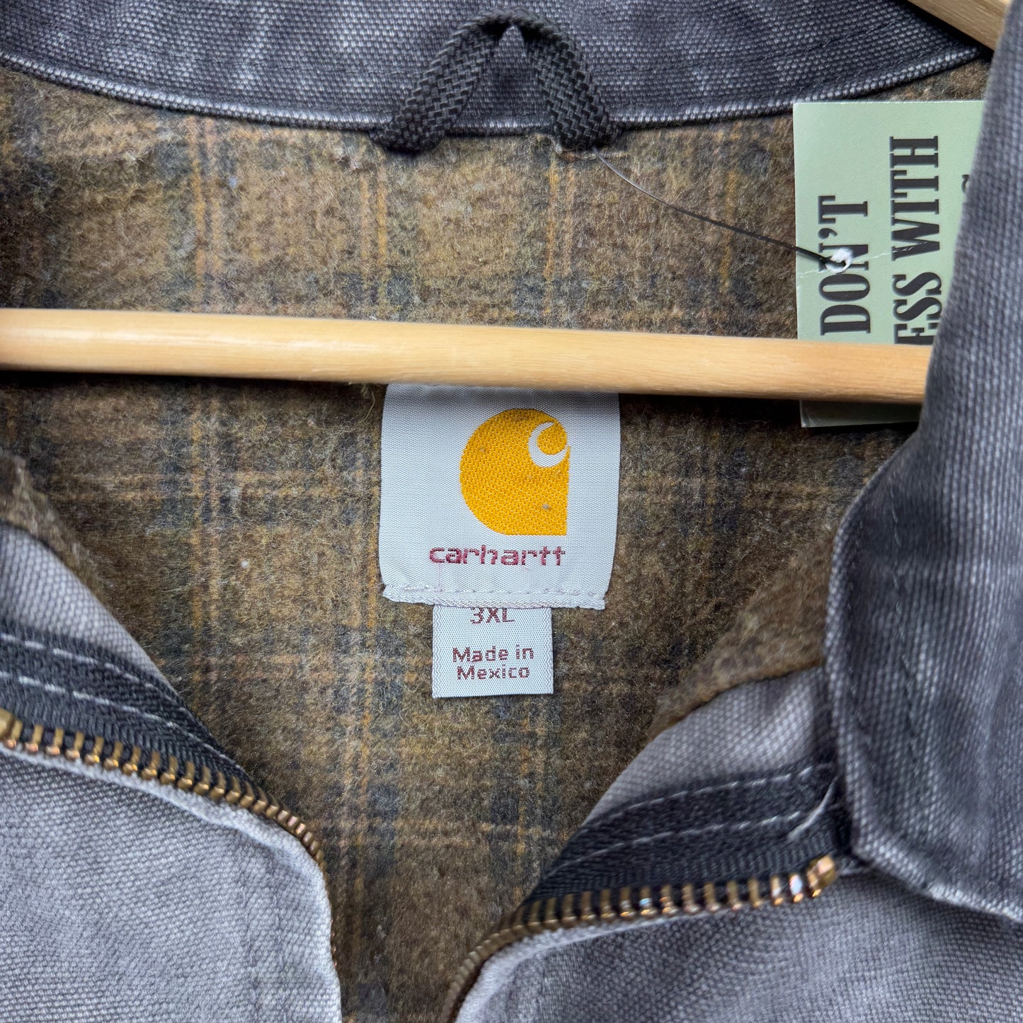 00s Grey Carhartt Detroit Jacket 4050