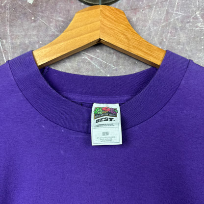 90s Purple Samuel Adams Smile Shirt 3615
