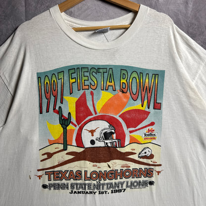 1997 White Texas Longhorns Fiesta Bowl Shirt 4544