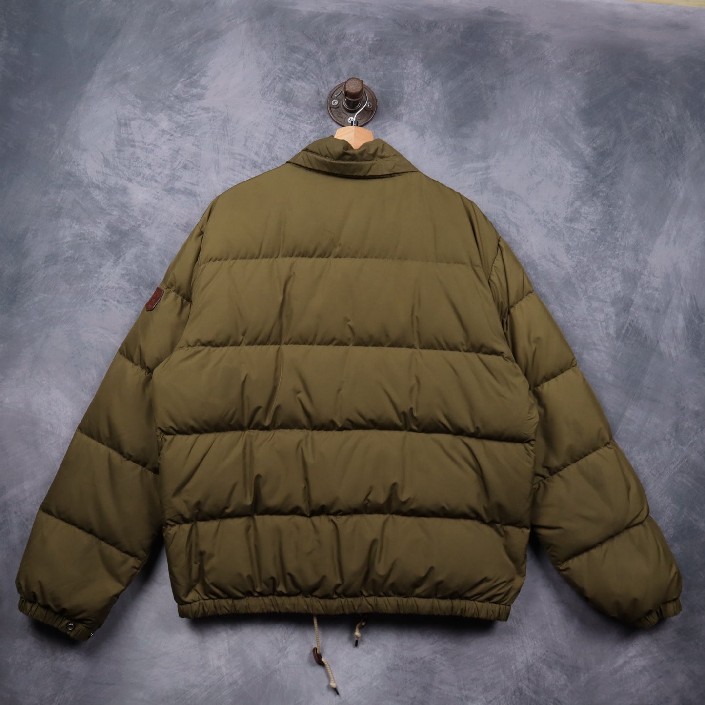 90s Olive Green Polo Ralph Lauren Down Puffer Jacket 5493