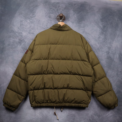 90s Olive Green Polo Ralph Lauren Down Puffer Jacket 5493
