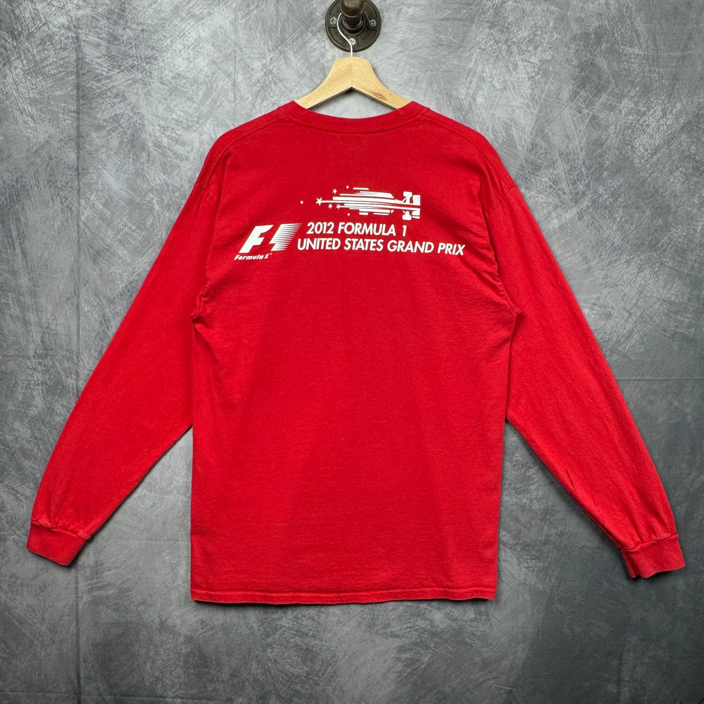 2012 Red Circuit of the Americas Long Sleeve Shirt 3966
