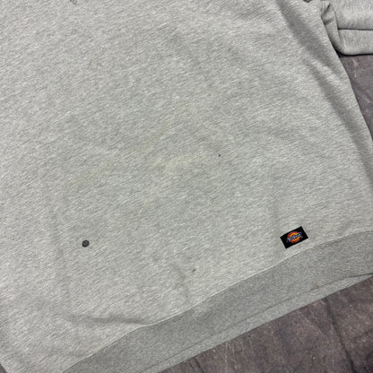 00s Gray Blank Essential Dickies Crewneck Sweasthirt XL AA50