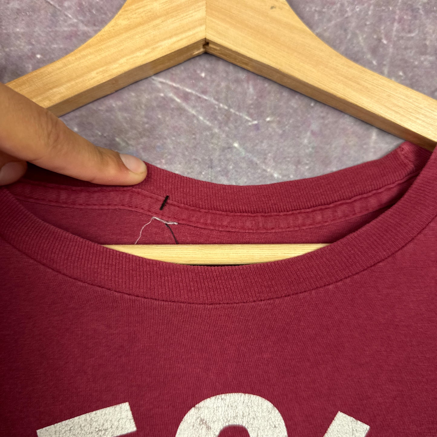 Early 00s Maroon Red Hot Chili Peppers Graphic Shirt L 2929