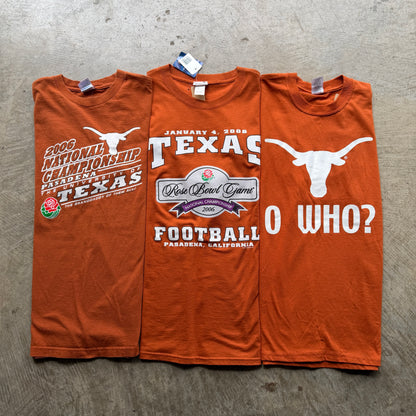 Vintage Texas Longhorns Shirt Mystery Bundle (3 Pieces)