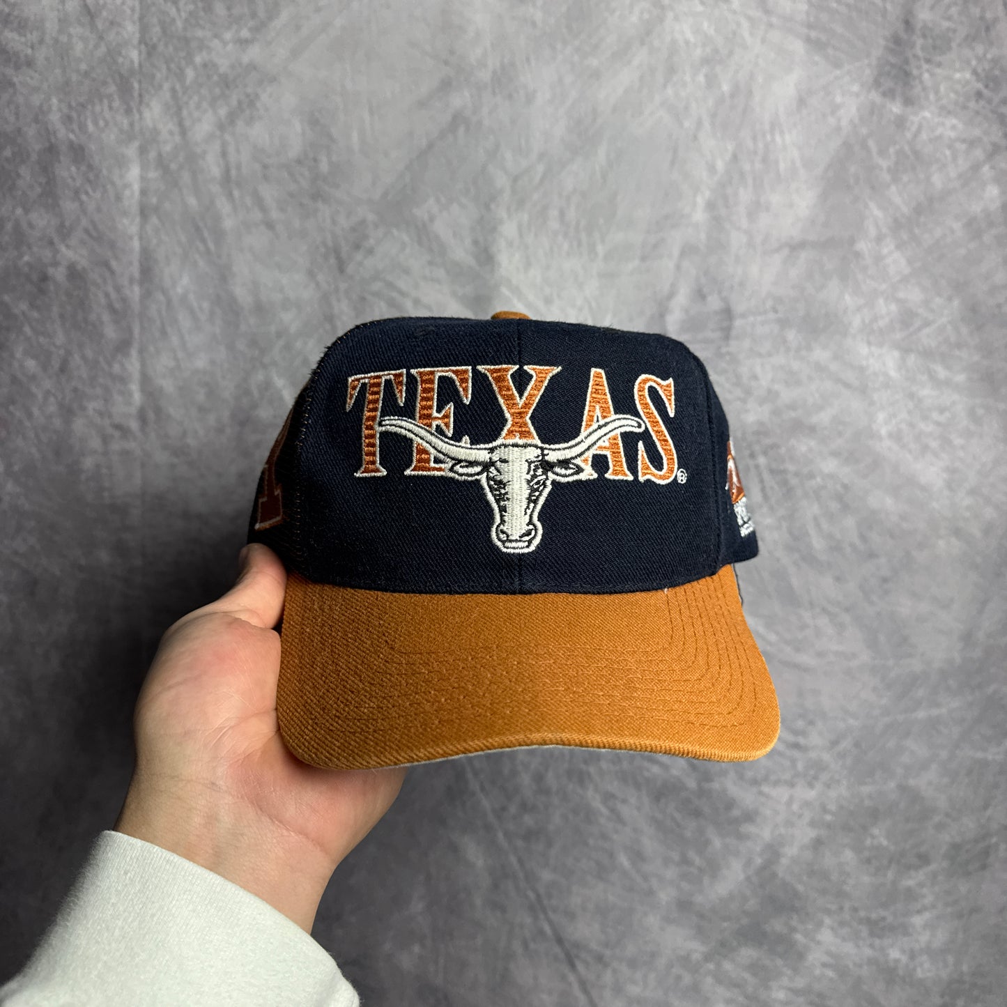 90s Texas Longhorns Sports Specialties Laser Snapback Hat 4625