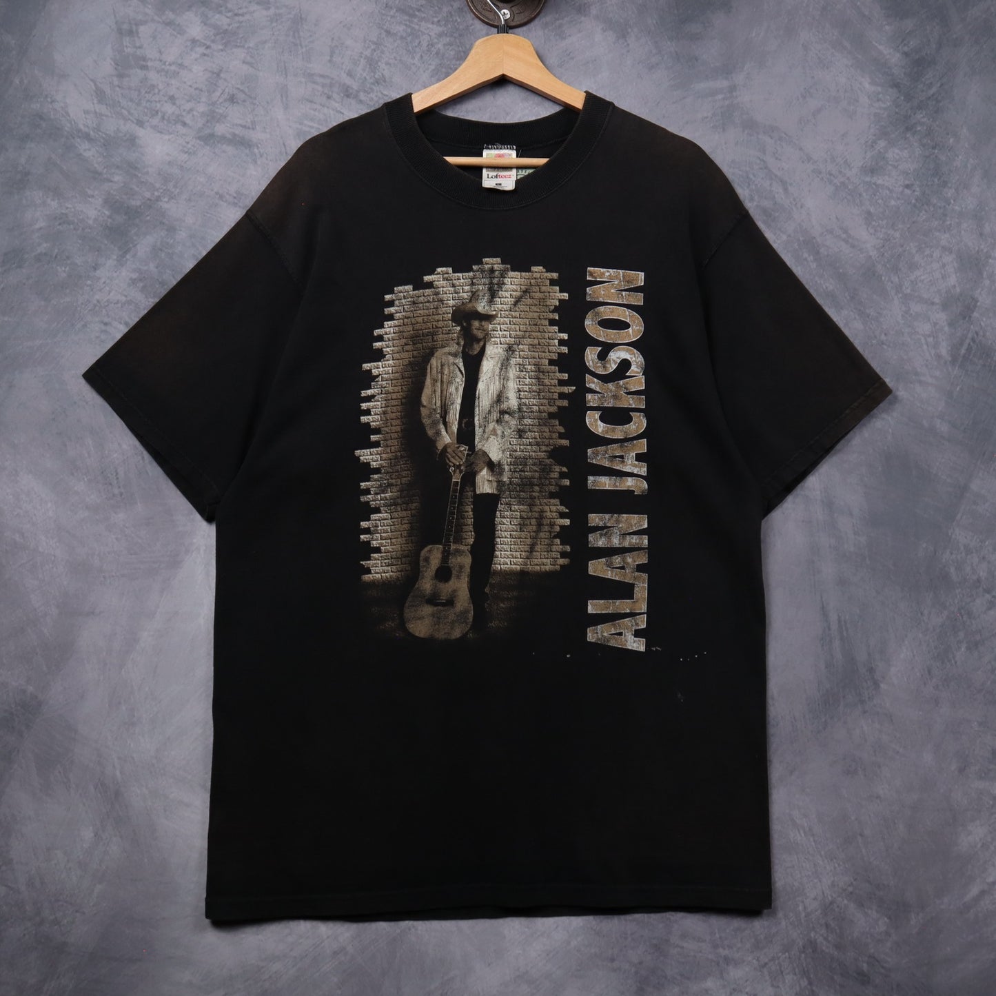 90s Black Alan Jackson Greatest Hits Shirt 5327