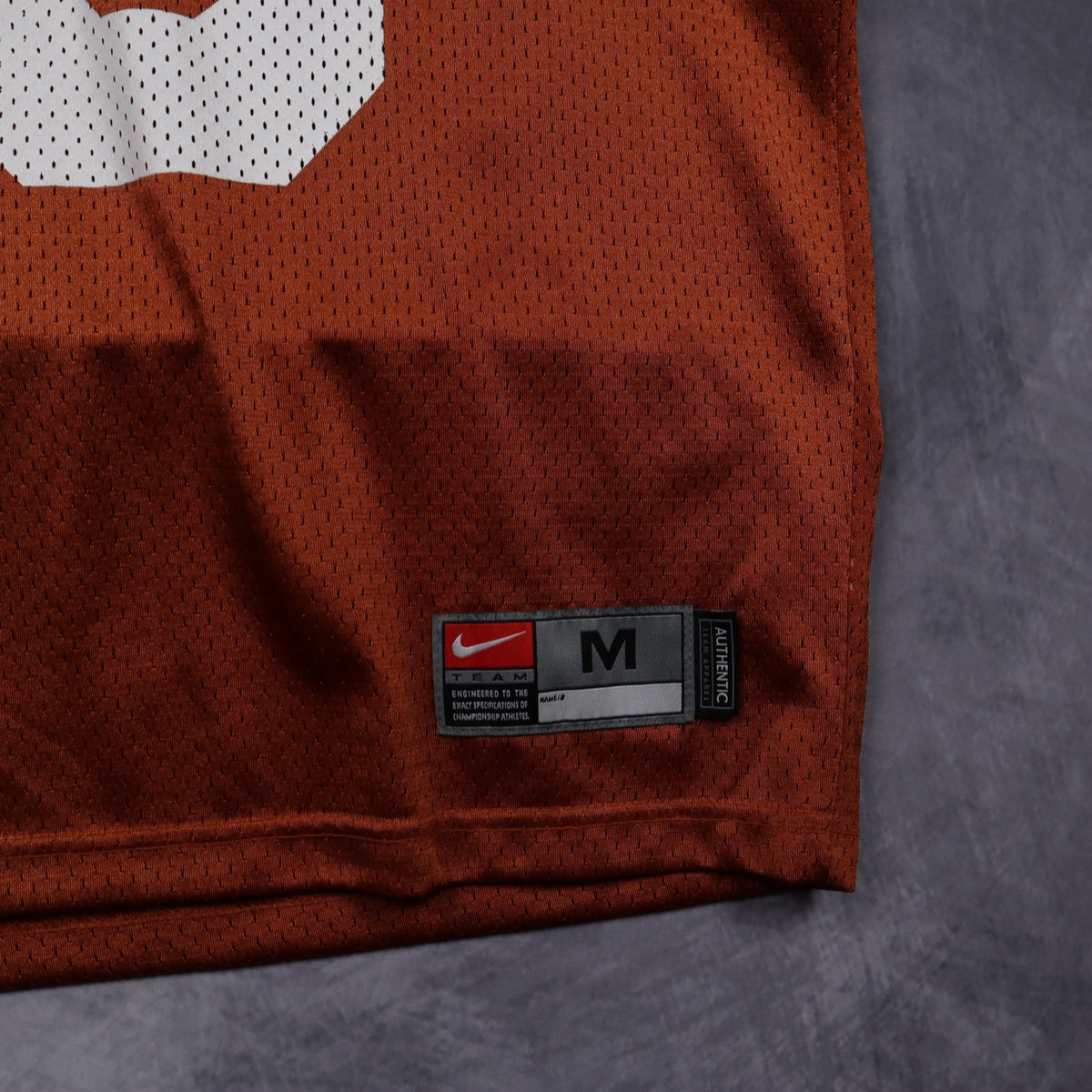 00s Orange Texas Longhorns #10 Rose Bowl National Championship Signed Nike Jersey 5887