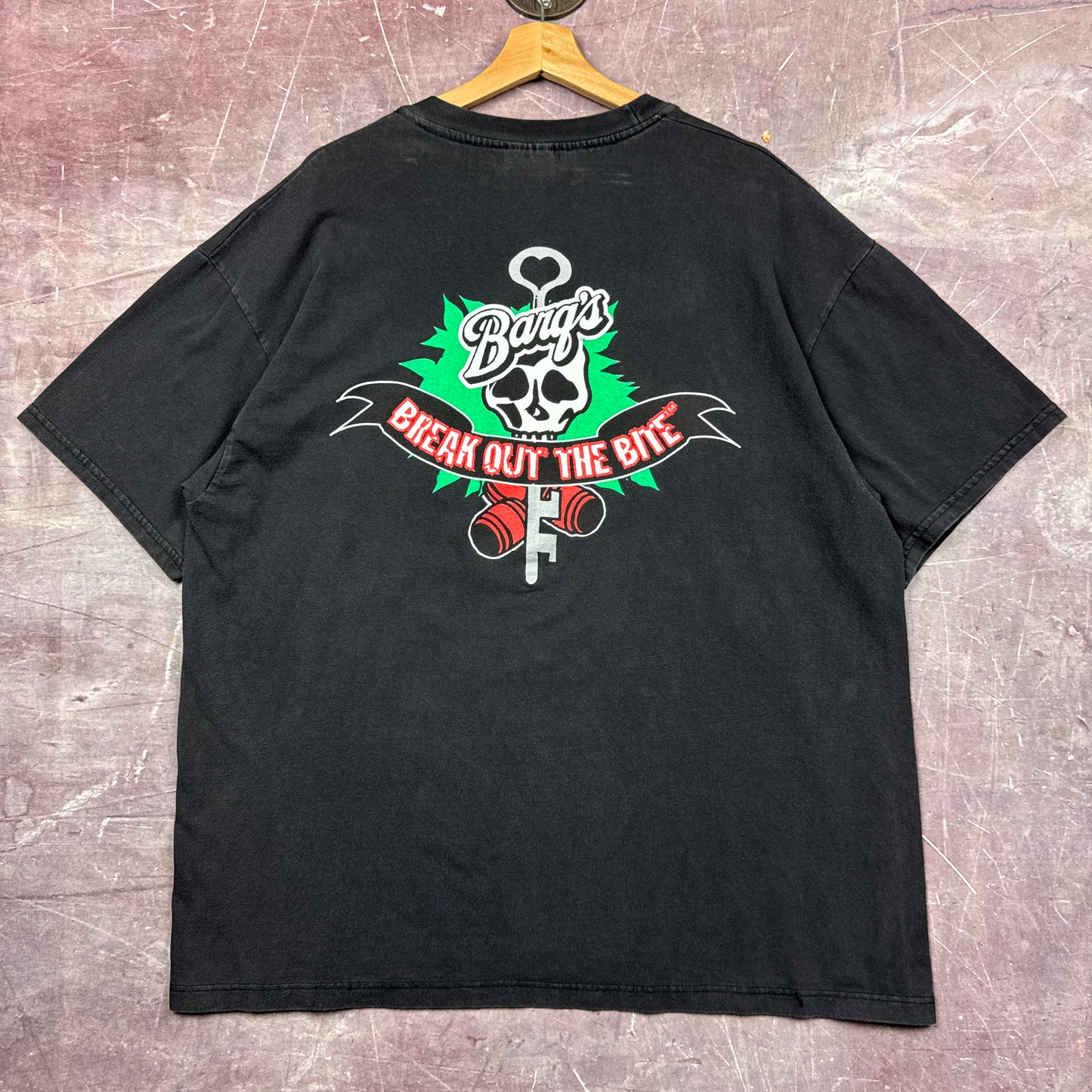 90s Black Barqs Shirt 3699