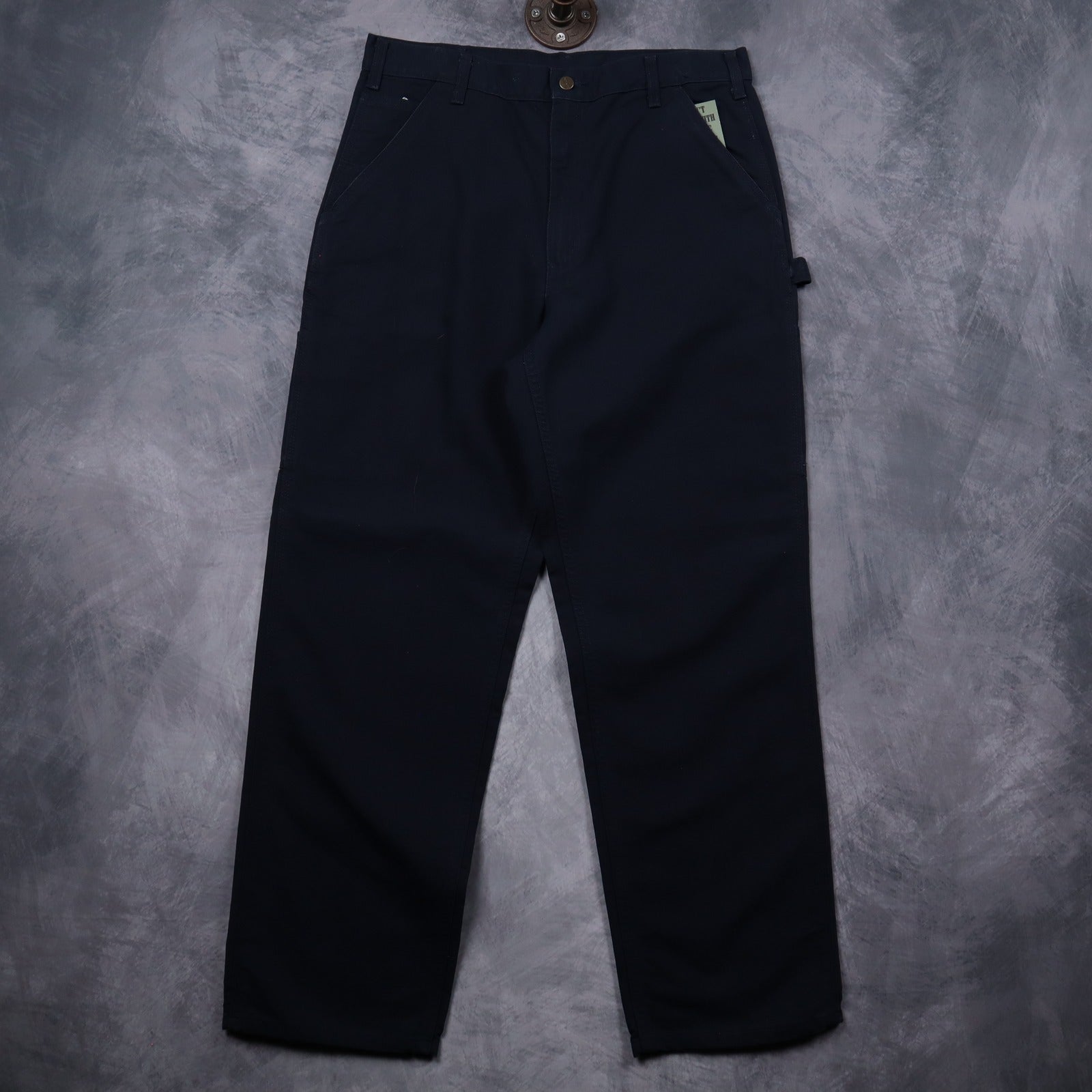 00s Navy Blue Carhartt Carpenter Work Pants 5260