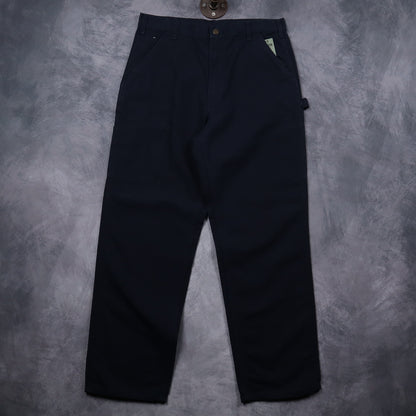 00s Navy Blue Carhartt Carpenter Work Pants 5260
