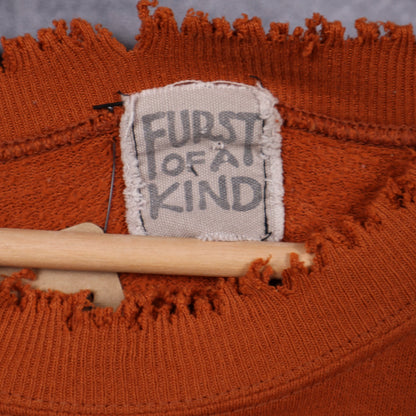 90s Orange University of Texas Longhorns Crewneck Sweatshirt 5686