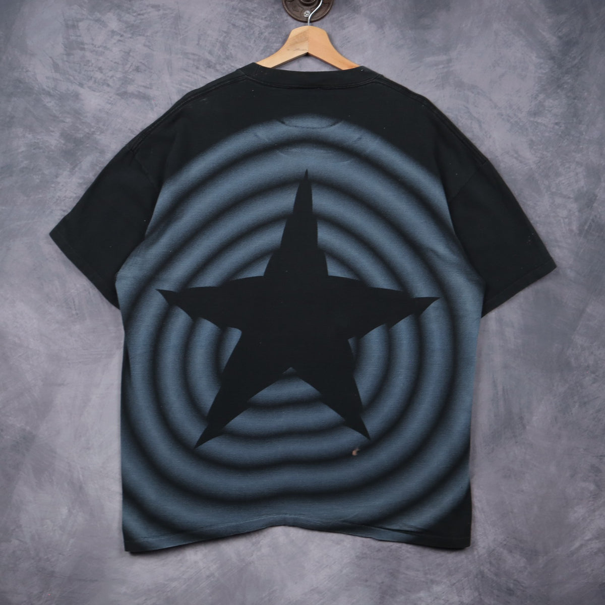 1993 Black Dallas Cowboys Big Star Shirt 6651