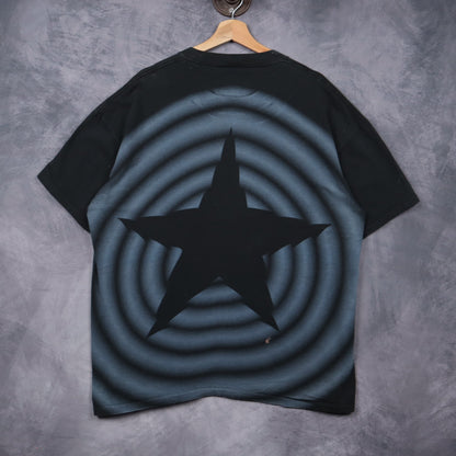 1993 Black Dallas Cowboys Big Star Shirt 6651