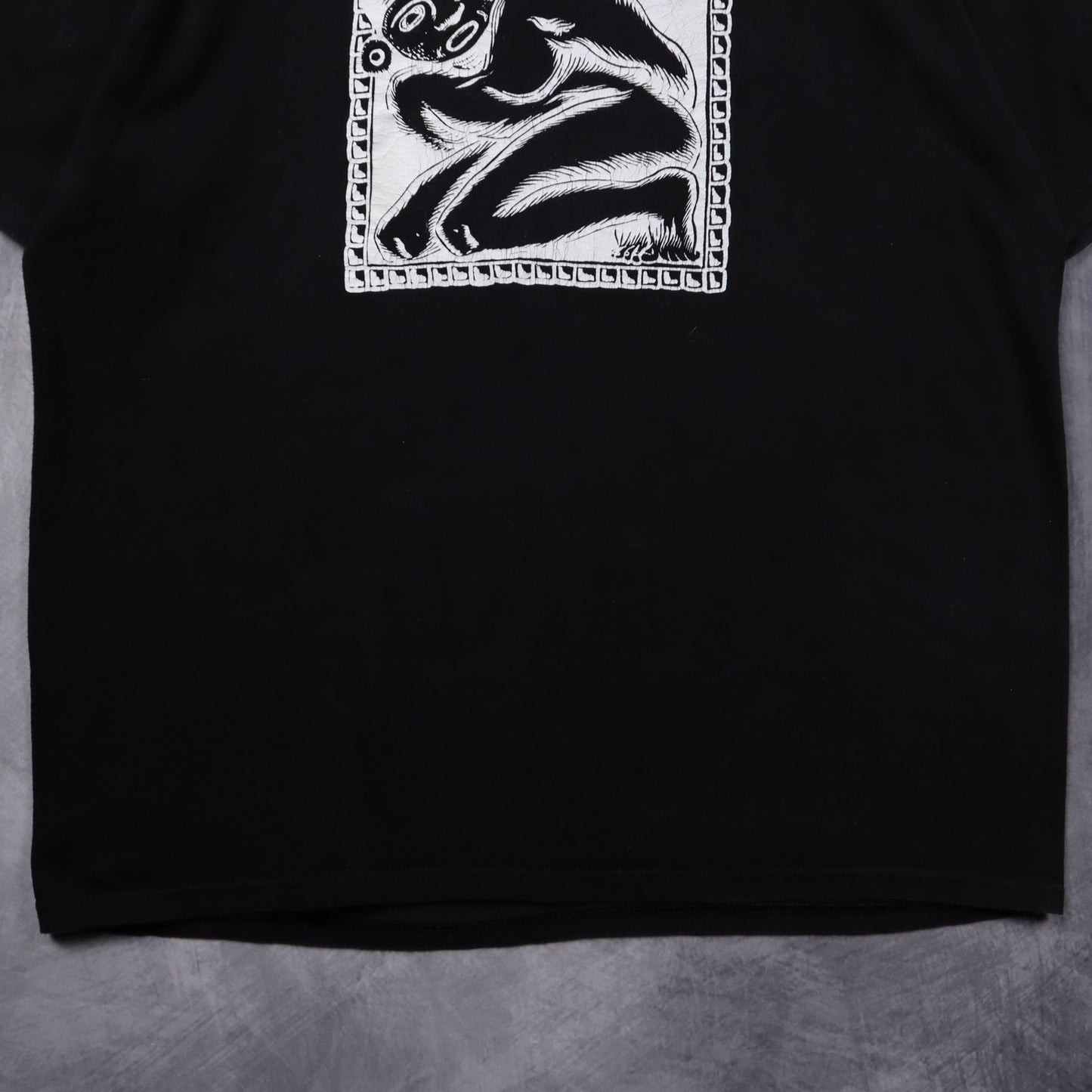 90s Black Captive Audience San Marcos Texas Shirt 5347