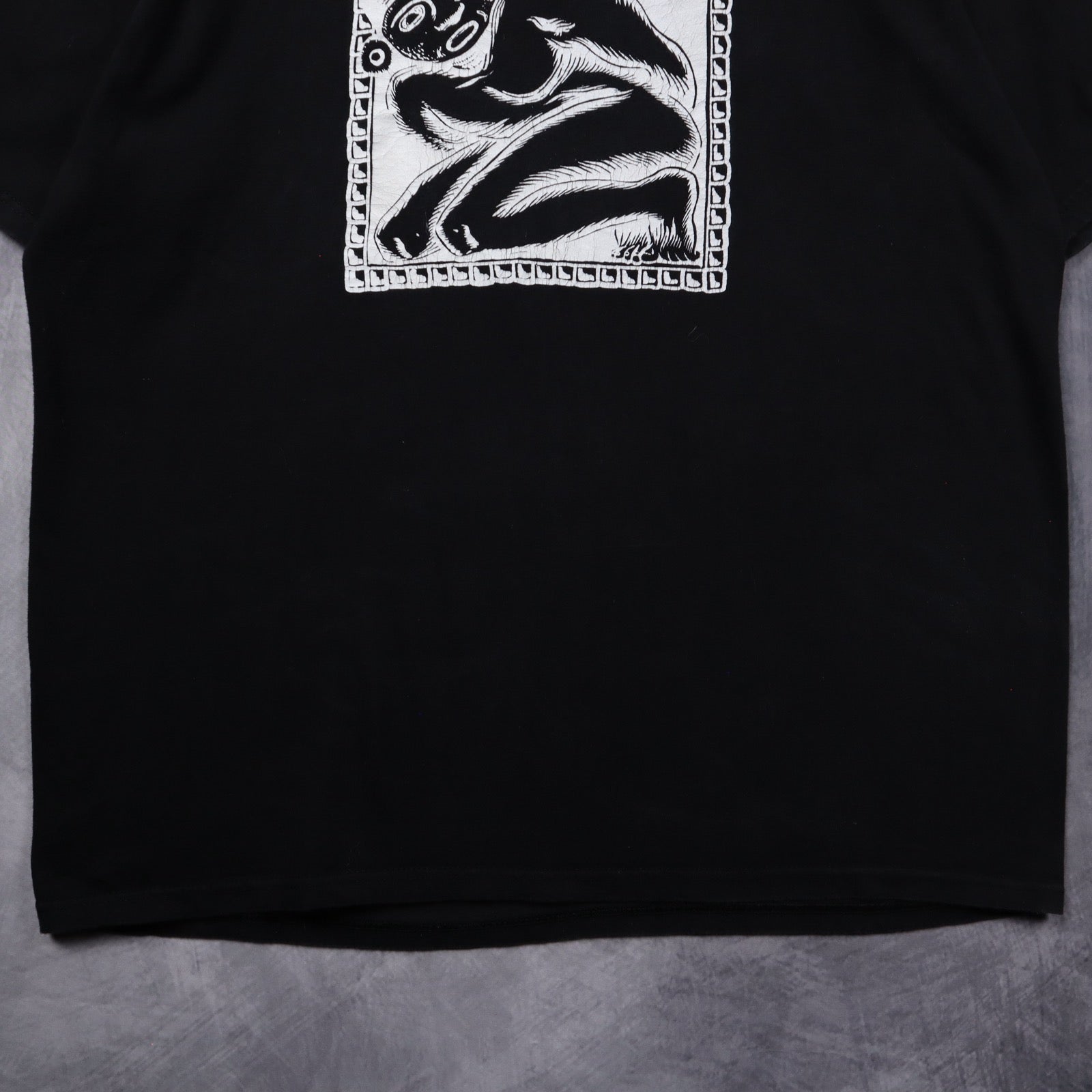 90s Black Captive Audience San Marcos Texas Shirt 5347