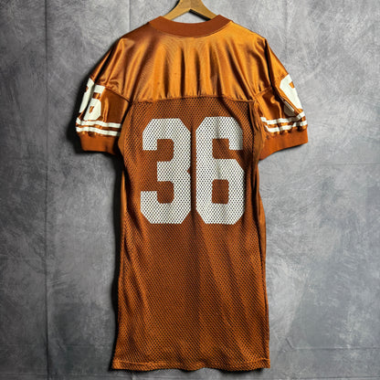90s Orange Texas Longhorns Reebok #36 Team Issue Football Jersey 4573