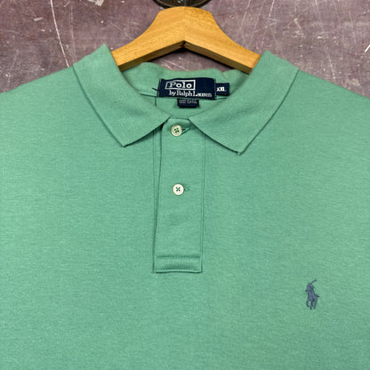90s Light Green Polo Ralph Lauren Shirt 3719