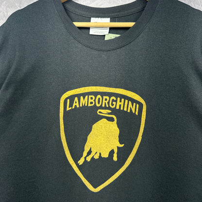 00s Black Lamborghini Shirt 3863