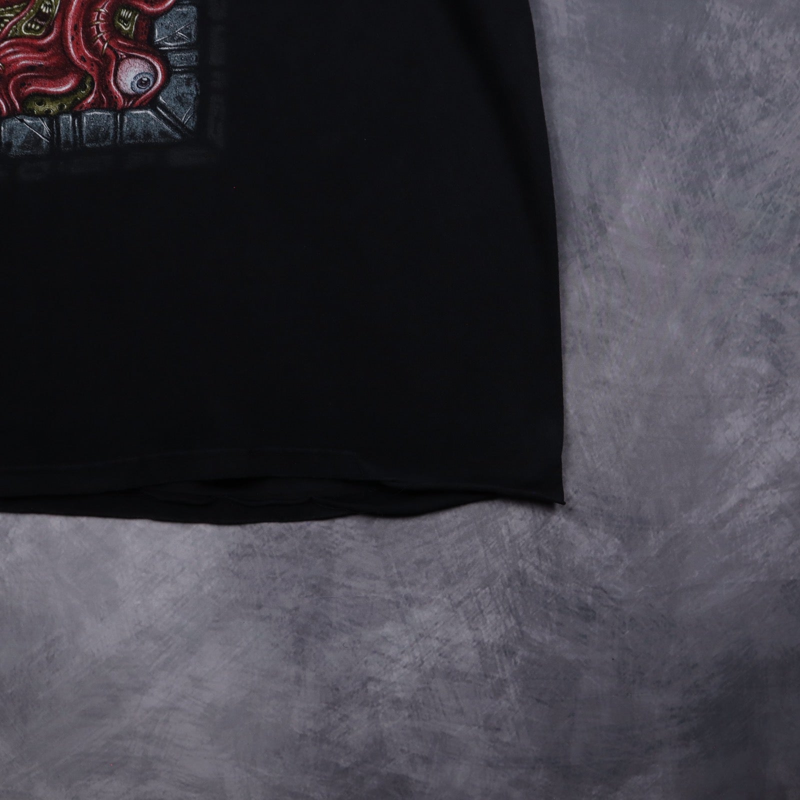 Y2K Black Skinny Puppy Tentacles Shirt 5440