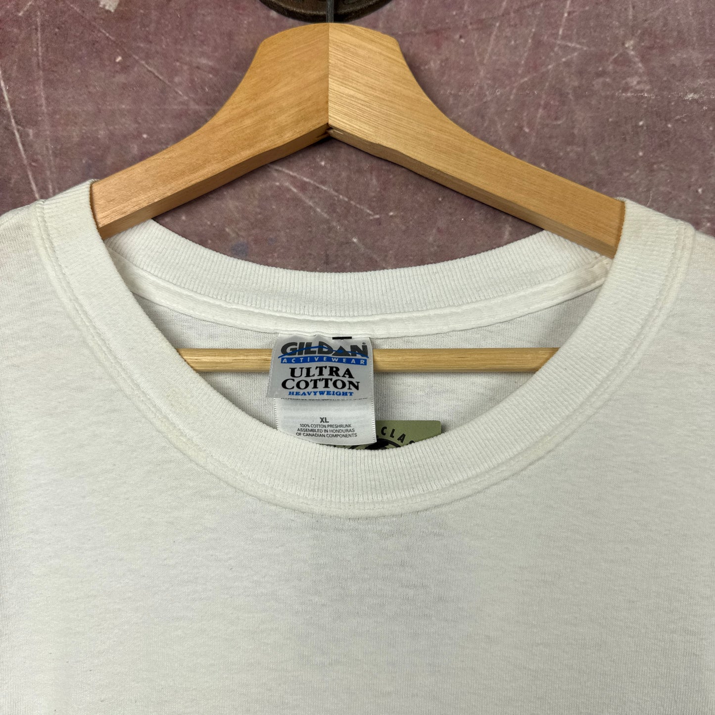 90s White Samsung Digital Muscle Tee 3828