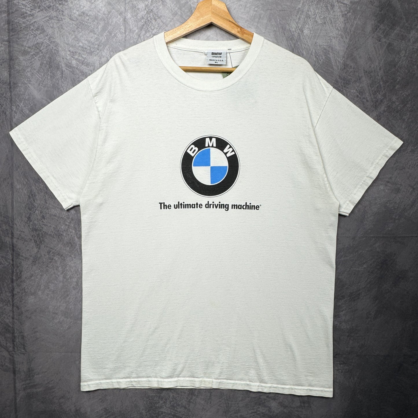 90s White BMW Shirt 3923
