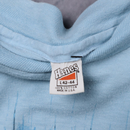 80s Light Blue Jay Boy Adams Atlantic Records Promo Shirt 5450
