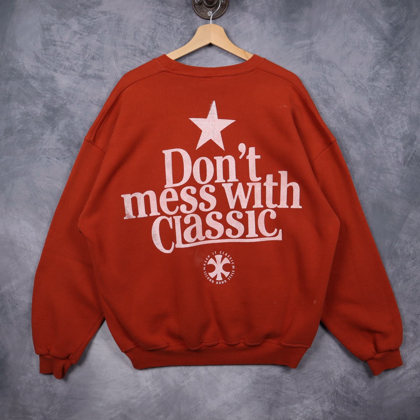 90s Red Texas Longhorns Crewneck Sweatshirt 5682