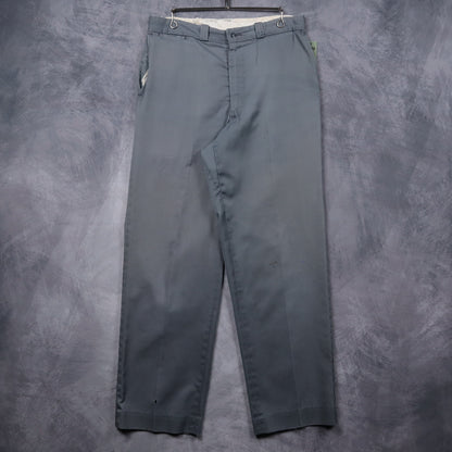 60s Slate Koratron Work Chino Style Pants 5229