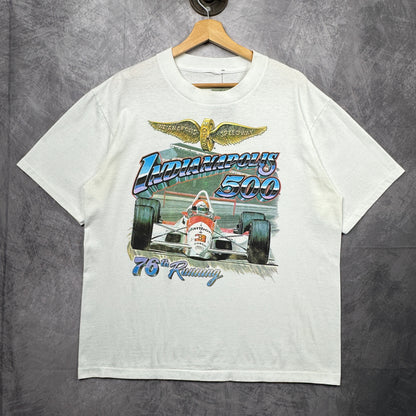 1992 White Marlboro Indianapolis 500 Shirt 3934