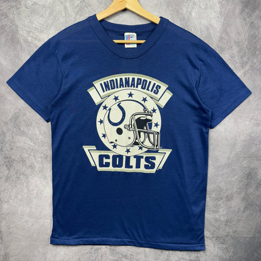 80s Blue Indianapolis Colts Shirt 4247
