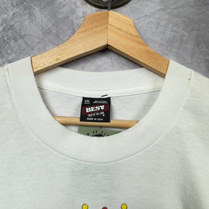1993 White The Rebel Run Shirt 3906