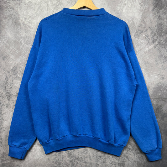 1999 Blue Colts Super Bowl Crewneck Sweatshirt 4120
