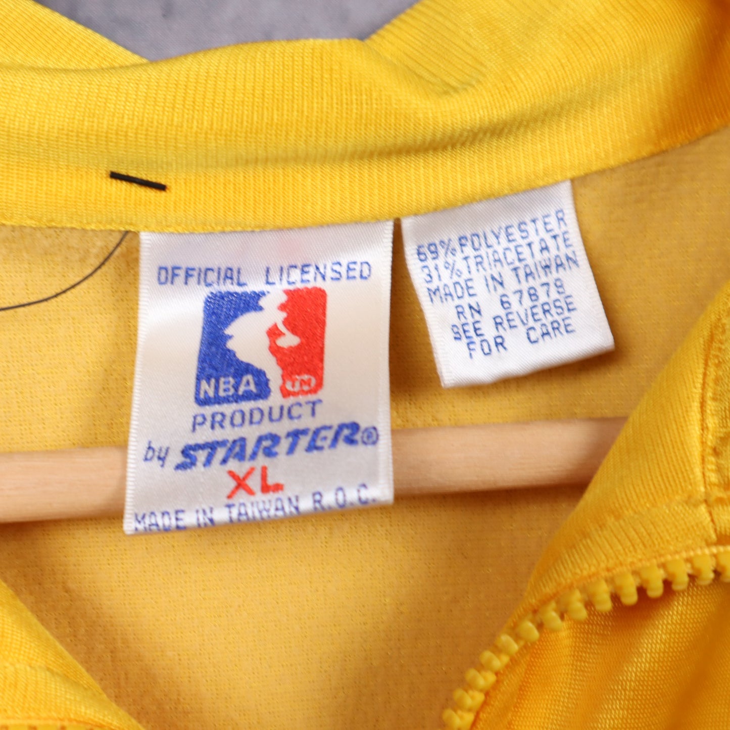 90s Yellow LA Lakers Starter Warm Up Jacket 5071