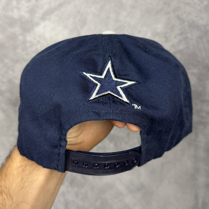 90s Navy Blue Dallas Cowboys Snapback Hat 6828