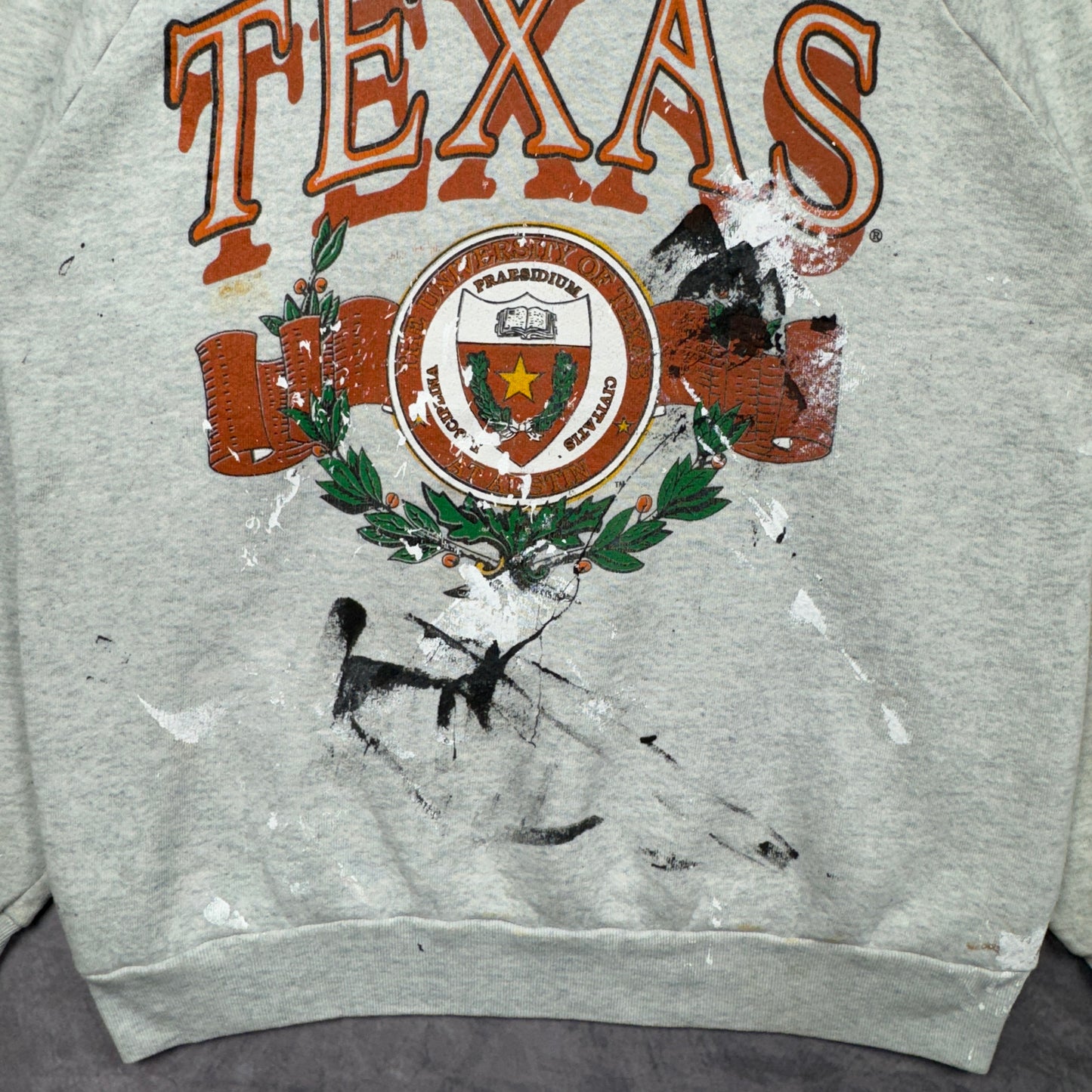 90s Grey Texas Longhorns Crewneck Sweatshirt 4353