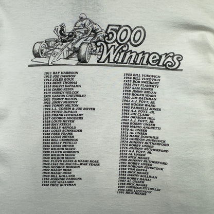1992 White Marlboro Indianapolis 500 Shirt 3934