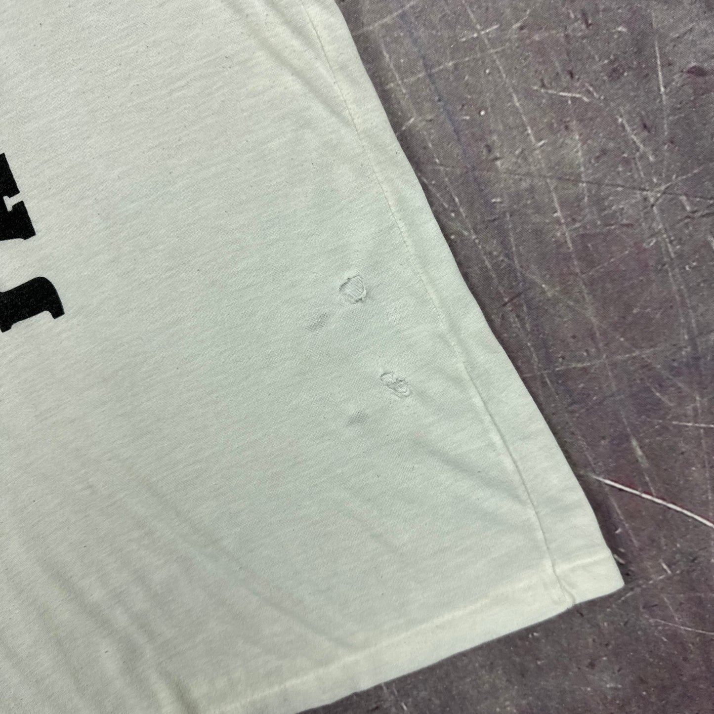 1981 White Bob Marley Memorial Legend Jamaica Graphic Shirt Boxy L 2924