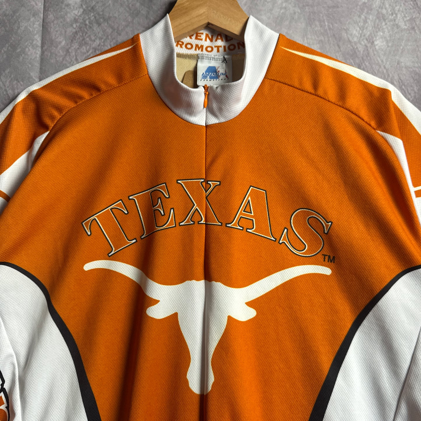 00s Orange Texas Longhorns Bicycle Jersey 4594