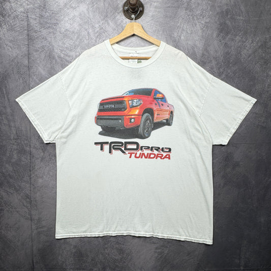 00s White Toyota TRD Tundra Shirt 4019