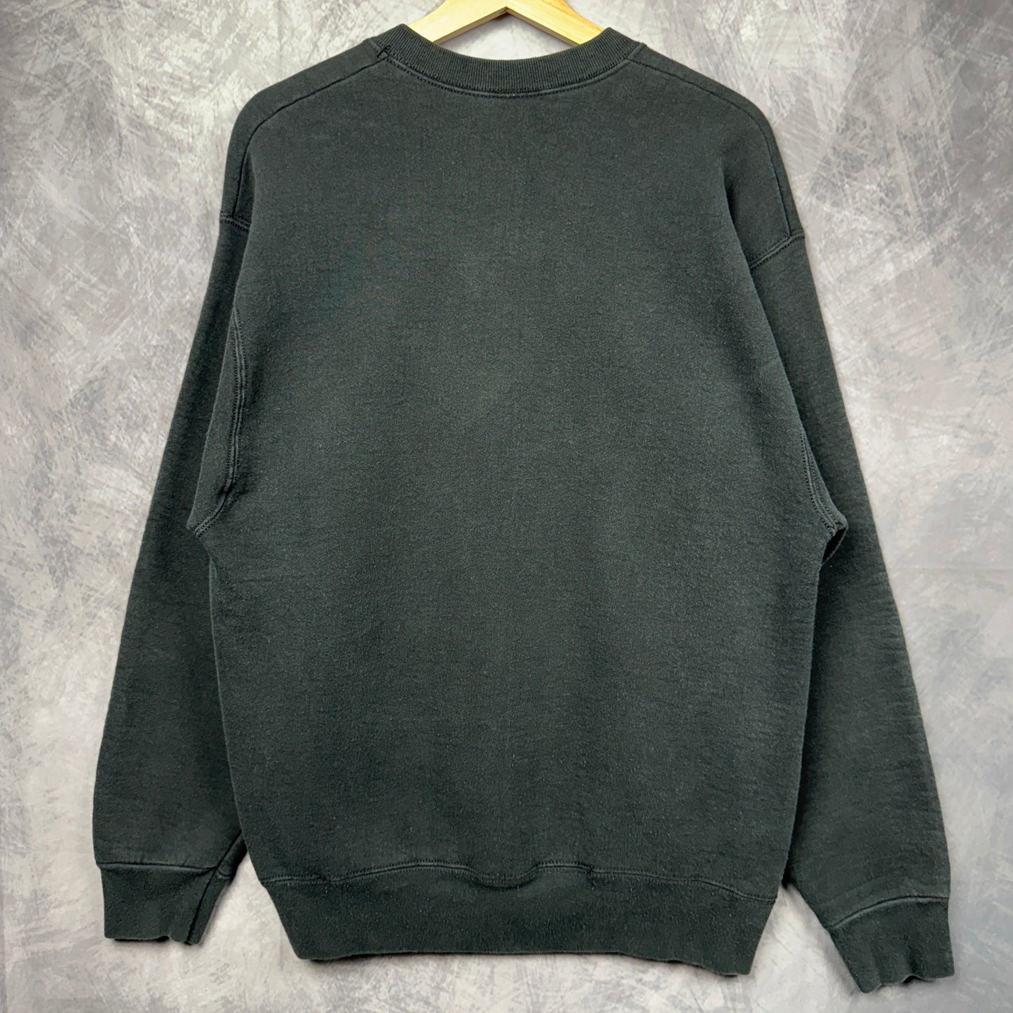 1994 Black Green Bay Packers Crewneck Sweatshirt 4269