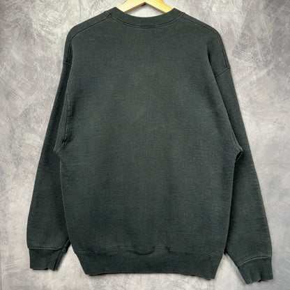1994 Black Green Bay Packers Crewneck Sweatshirt 4269