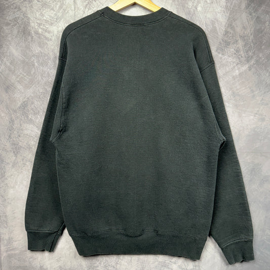 1994 Black Green Bay Packers Crewneck Sweatshirt 4269