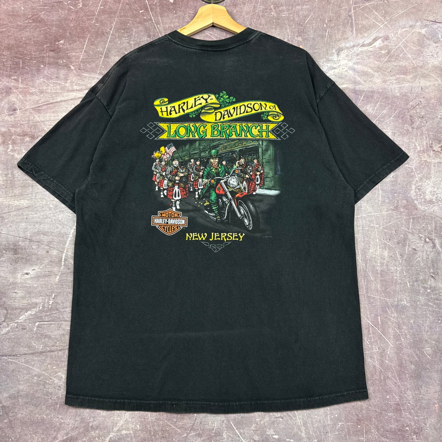 00s Black Harley Davidson Shirt 3209