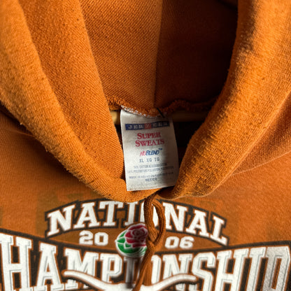 2006 Orange Texas Longhorns Rose Bowl Hoodie 4426